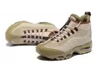 air max sneakerboot 95 ice running creamy-vert